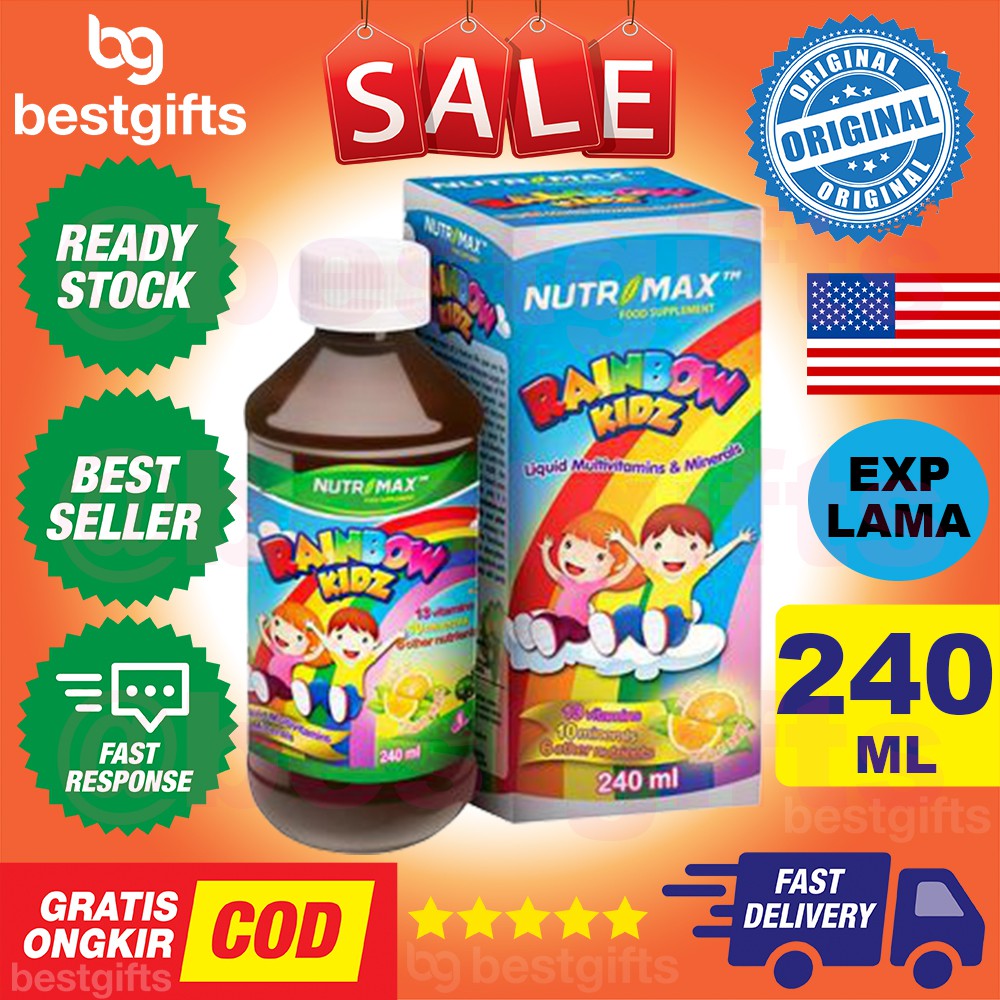 NUTRIMAX RAINBOW KIDZ 240 ML