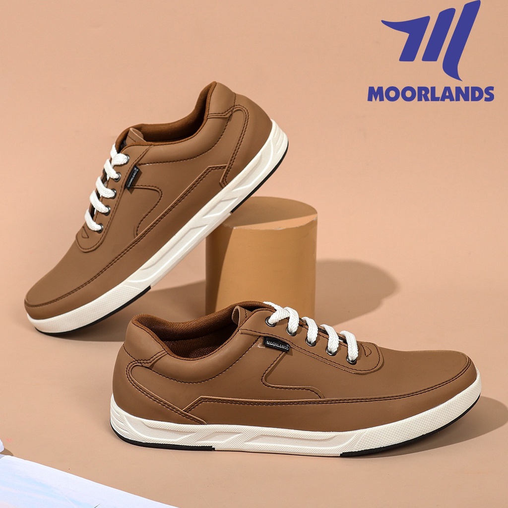 MOORLANDS Original Sepatu Pria Kulit Casual Tali Sepatu Santai Sepatu Semi Formal Kerja Kuliah COD