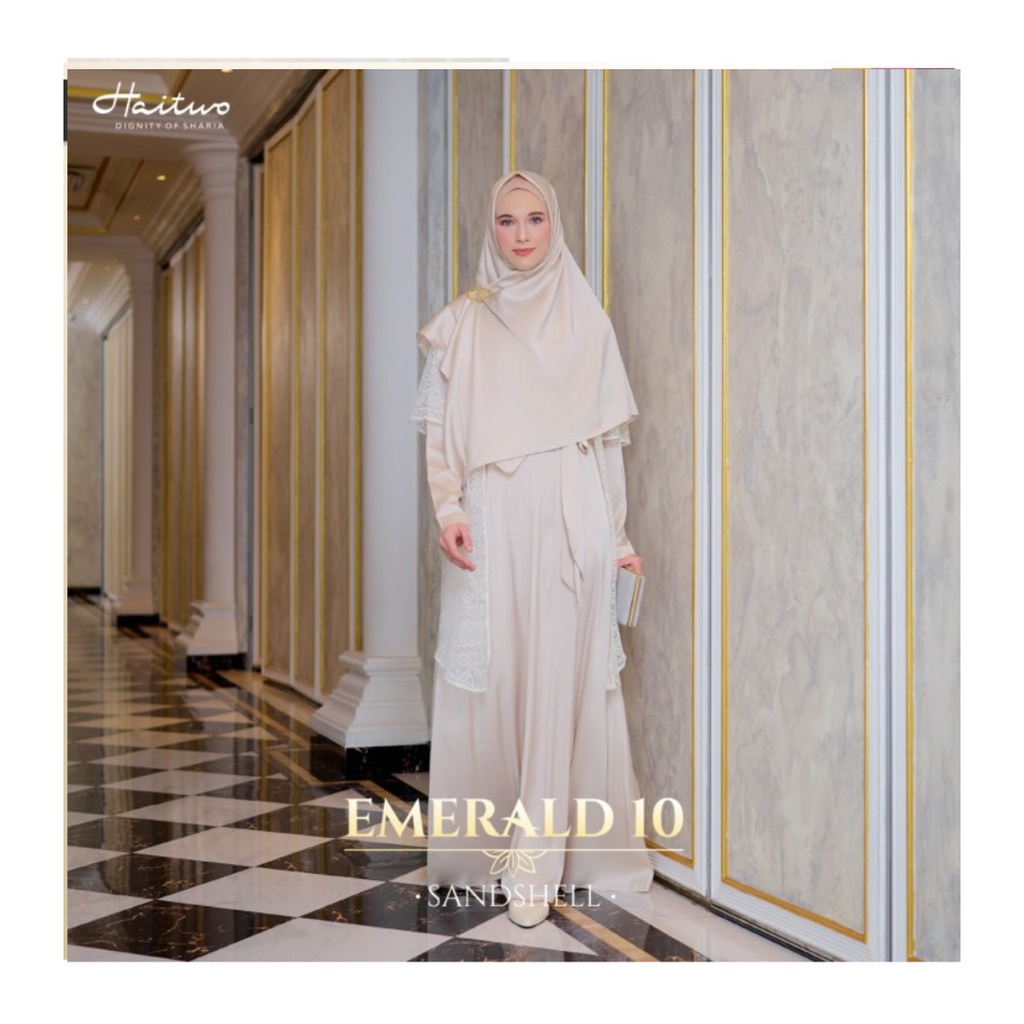 Gamis Muslim Haitwo EMERALD 010