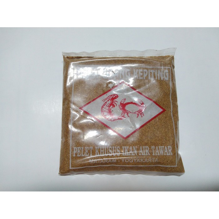 Pelet UDANG KEPITING pelet khusus IKAN AIR TAWAR