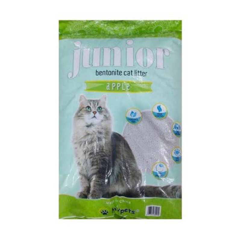 PASIR JUNIOR 25L pasir kucing import wangi gumpal