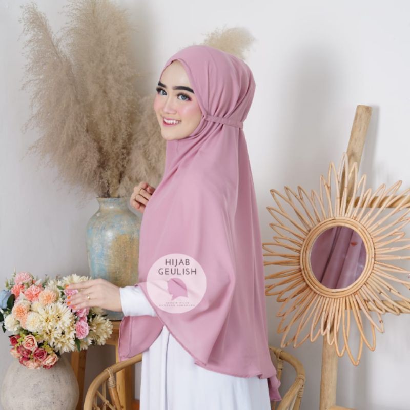 Khimar jumbo tali wollfis / wollpeace