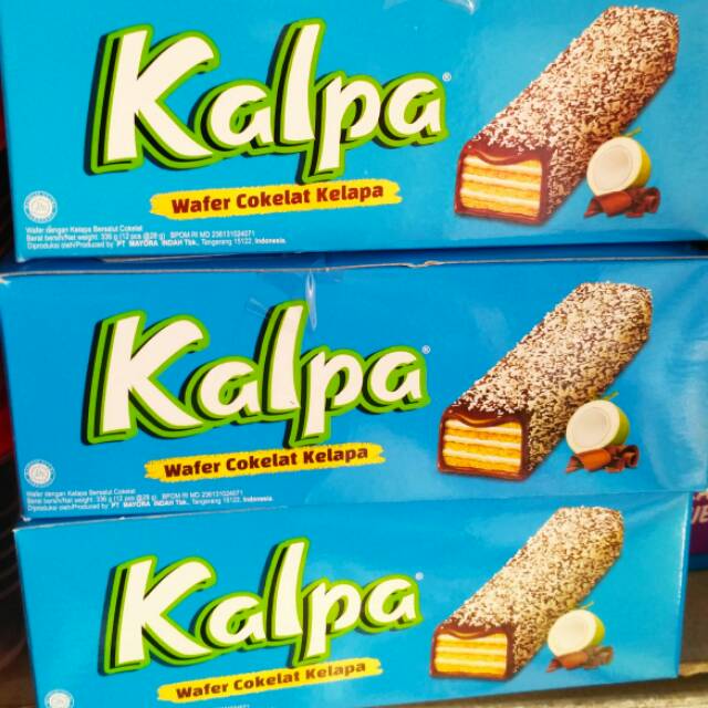 Kalpa Wafer Cokelat Kelapa