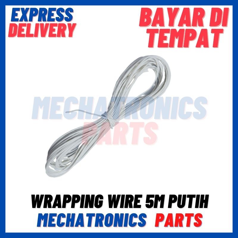 [DEV-9200] WRAPPING WIRE 5METER PUTIH