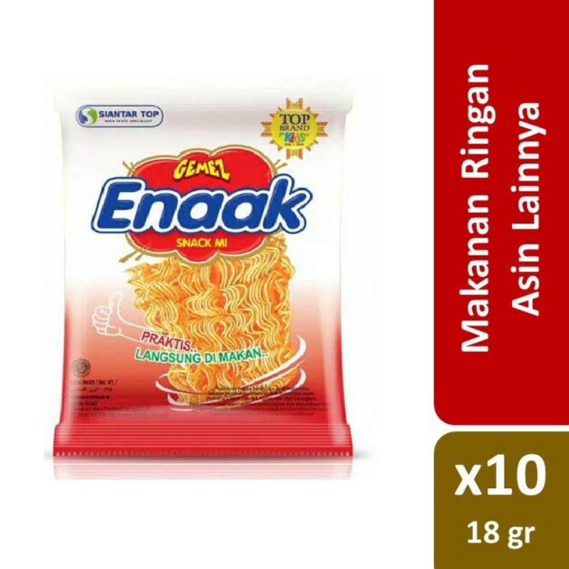 

Mie Gemez Enaak 18 gram (1 renceng isi 10 pcs)