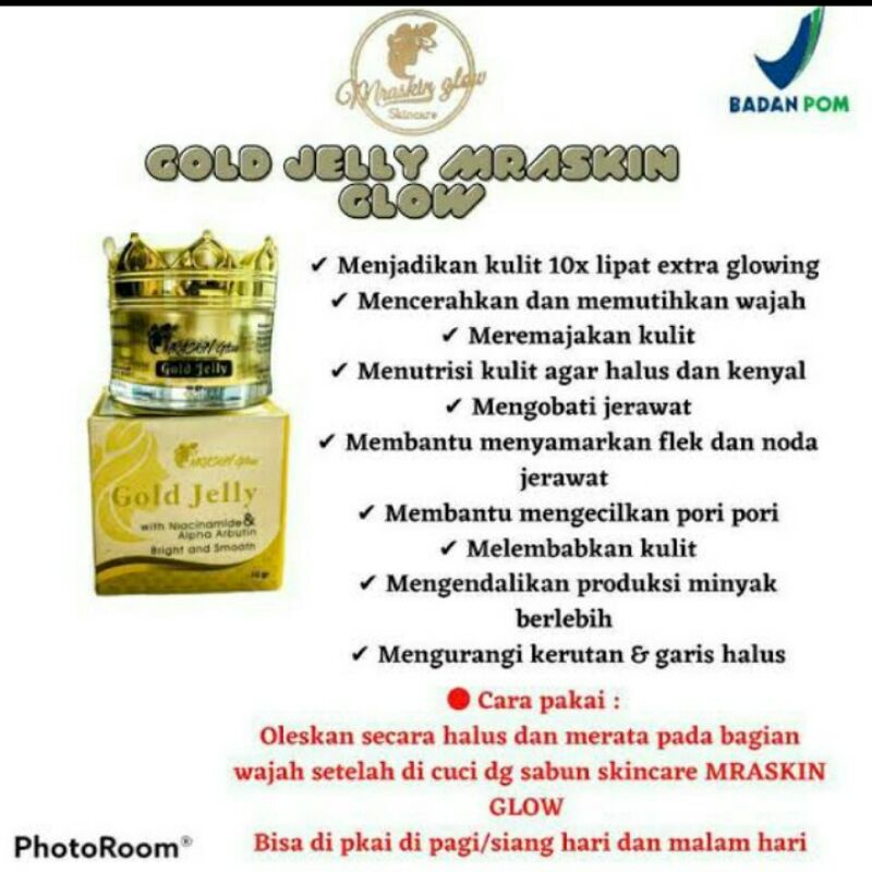 Gold Jelly MRA SKIN GLOW