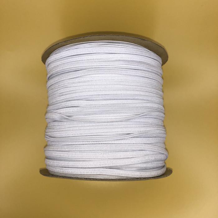 

Tali Karet Elastis Single 4Mm Putih 150 Yards/ 137.1 Meter