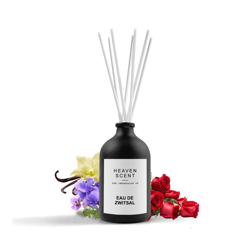 HEAVEN SCENT Luxury Reed Diffuser 100ml - Pengharum Ruangan Aromaterapi Inspired by Fragrances-Eau De Switzal