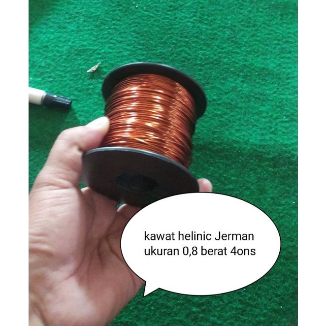 tembaga email 0,8mm berat 4ons