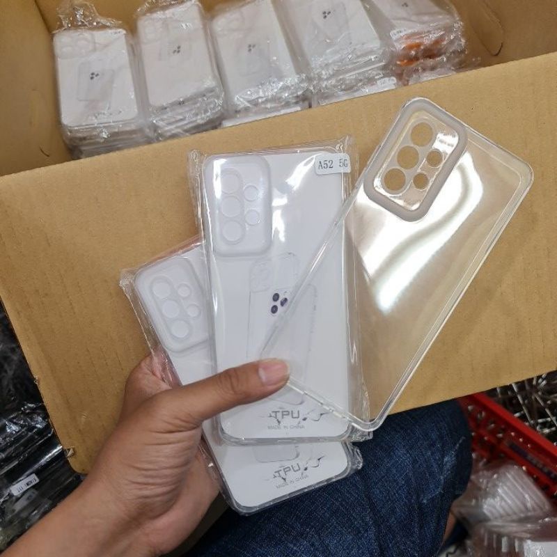 SAMSUNG A33 5G A53 A73 A32 4G A52 5G A52S 5G A72 5G CASE BIG PROTECT SILIKON BENING CLEAR SOFTCASE TRANSPARAN 1.7mm CASING PROTECT CAMERA COVER PELINDUNG KAMERA SAMSUNG A52 4G SAMSUNG A72 4G