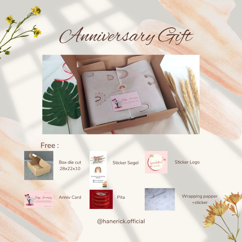 

[Ready Stock] Anniversary Gift | Kado Anniversary Surabaya | Gift Box | Gift | Hampers