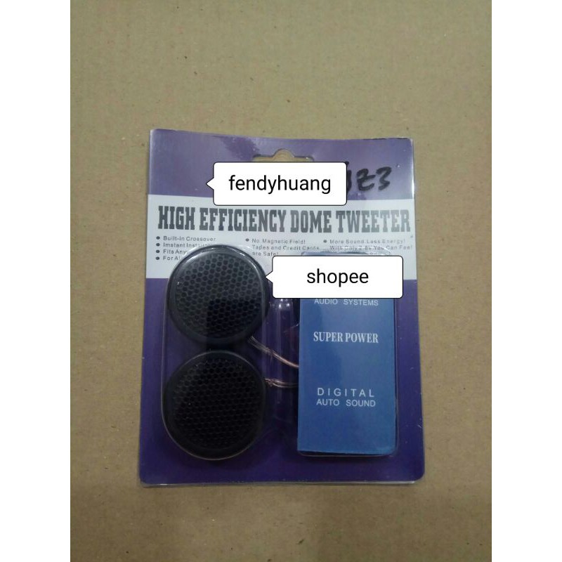 Tweeter / Twitter / Tweter Speaker Mobil 200 Watt W