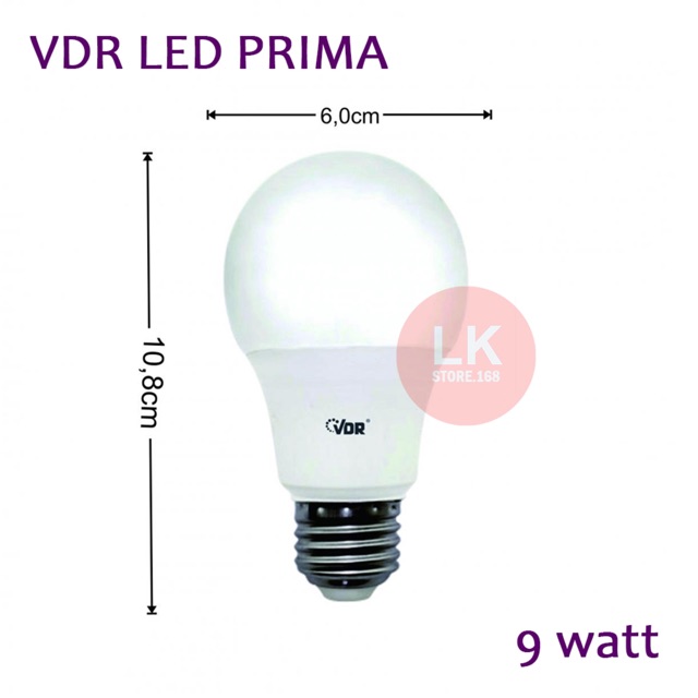 VDR LED PRIMA 9W