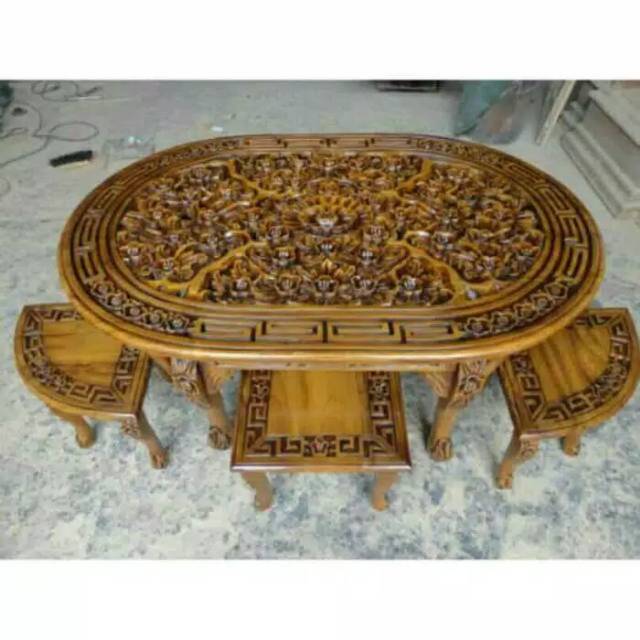 meja makan oshin,mebel jepara,furniture