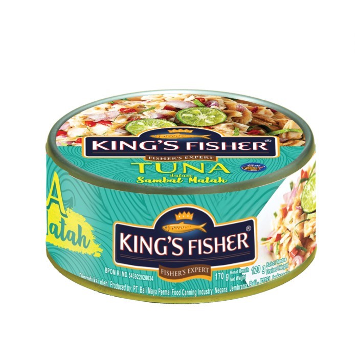 

Gg0Hh Buy 1 Get 1 King'S Fisher Tuna Sambal Matah Tuna Makanan Kaleng 170 G Ds0kk