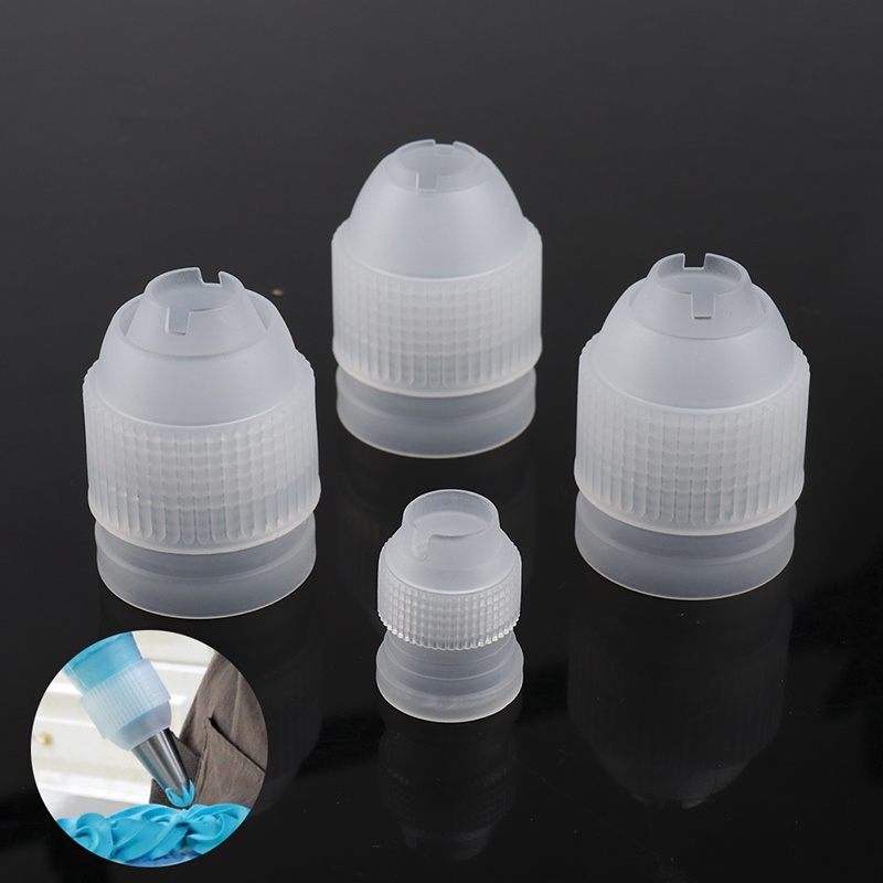 5 pcs Alat Adapter Converter Nozzle Icing Piping Untuk Dekorasi Kue