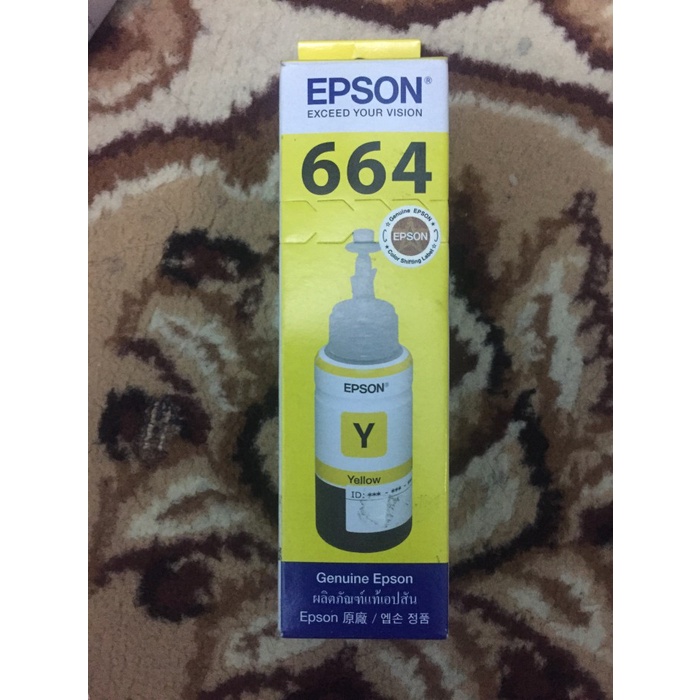 

Tinta epson 664 yellow