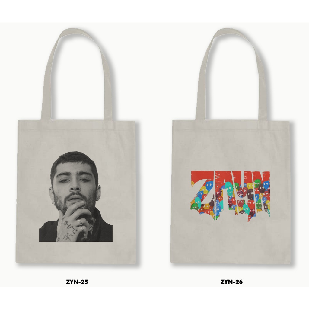 TOTE BAG BLACU - ZAYN MALIK .02