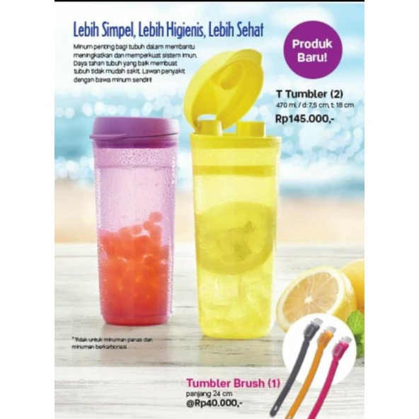 T Tumbler Tupperware / Botol Minum
