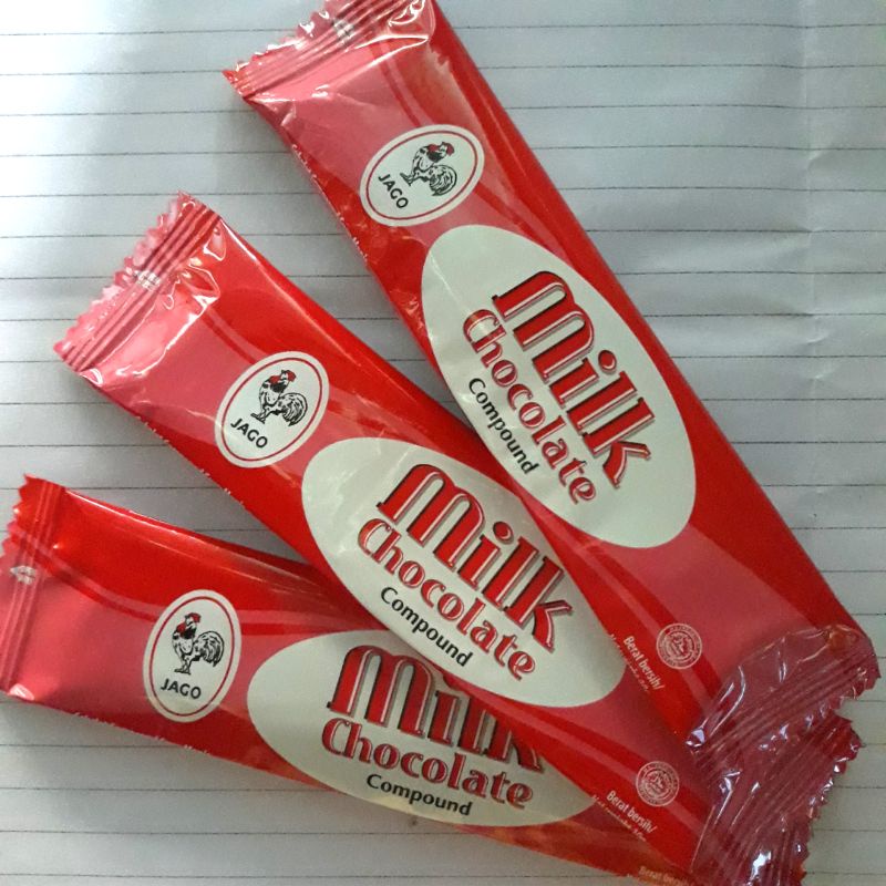 

Cokelat Milk Compound Cap Jago 15g Milk Chocolate Jago Coklat Ayam Jago Jadul Milk Chocolate Compound /YAP_snack001