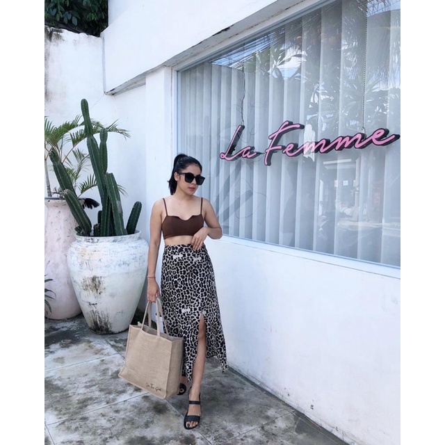 Leopard Skirt // rok wanita murah // rok pantai //denpasar bali