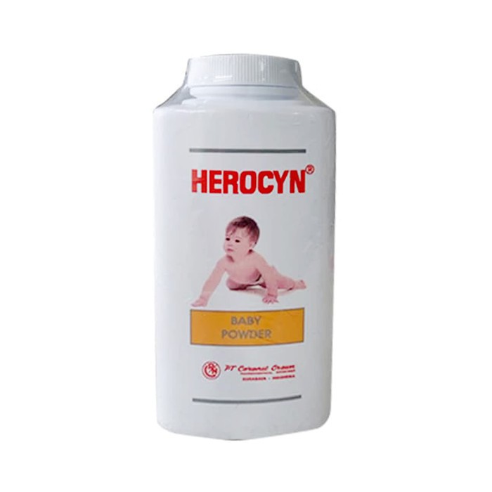 Herocyn Bedak Bayi/ Bedak Bayi Halus dan Harum, Aman di Kulit Bayi/ Herocyn Baby Powder 100 Gram