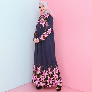 Baju Gamis Wanita Gamis Jumbo 4L Gamis Bahan Jersey Baju Gamis Wanita Gamis Jumbo 4L Gamis Bahan Jersey