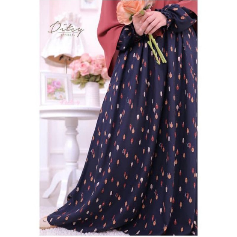 preloved Ditsy Tree MidnightBlue XL