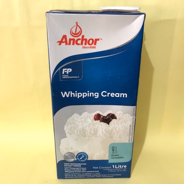 

Anchor Whipping Cream 1 Liter | Whipping Cream Cair Anchor