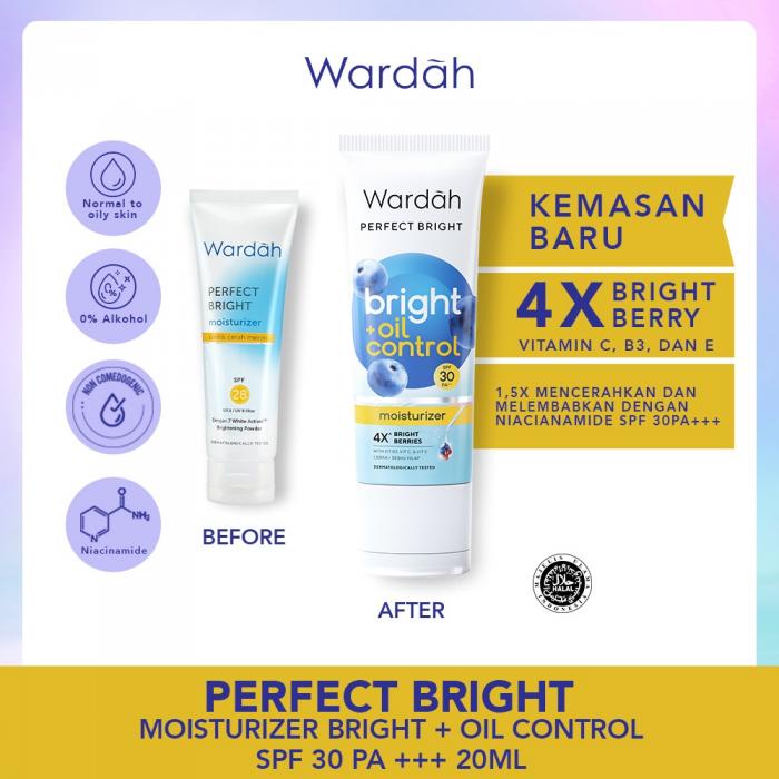 GROSIR - WARDAH - PERFECT BRIGHT MOISTURIZER SPF30