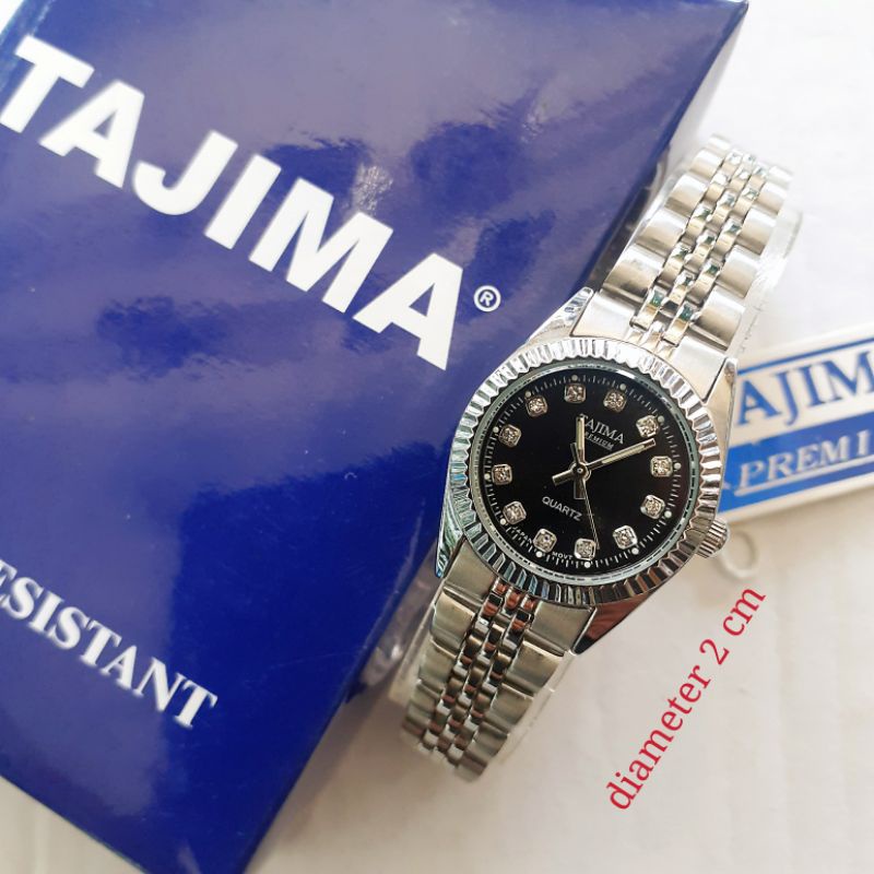 JAM TANGAN TAJIMA WANITA // PLATINUM // BEST SELLER