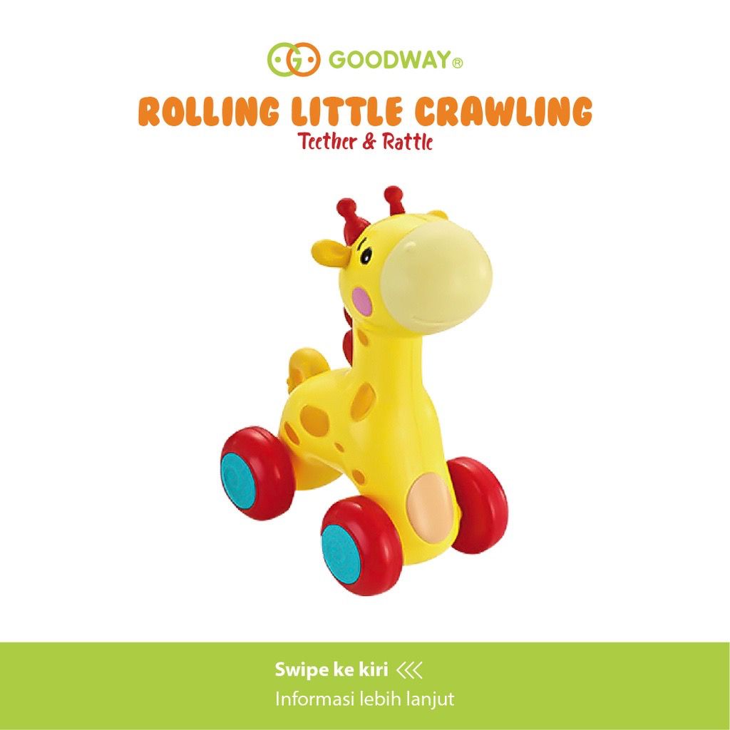 Mainan Anak - Goodway Rolling Animal Series / Mainan Edukasi Anak