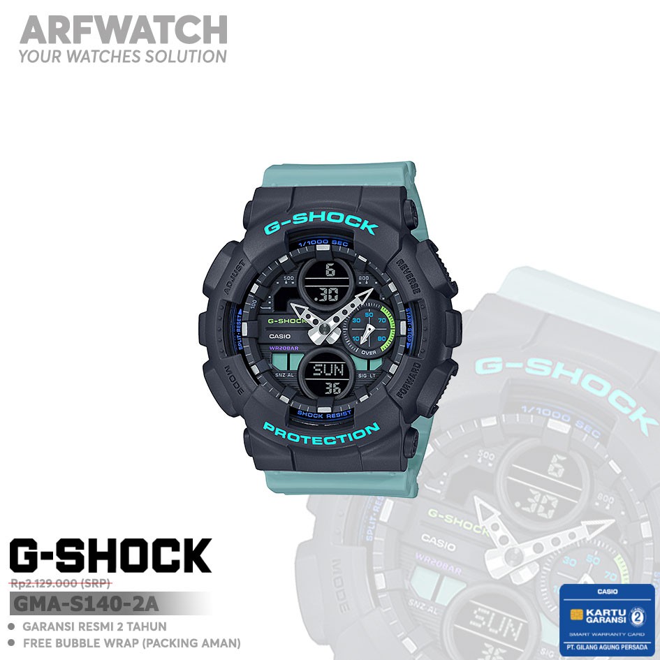 Casio G-Shock GMA-S140-2A / GMA-S140-2ADR Original