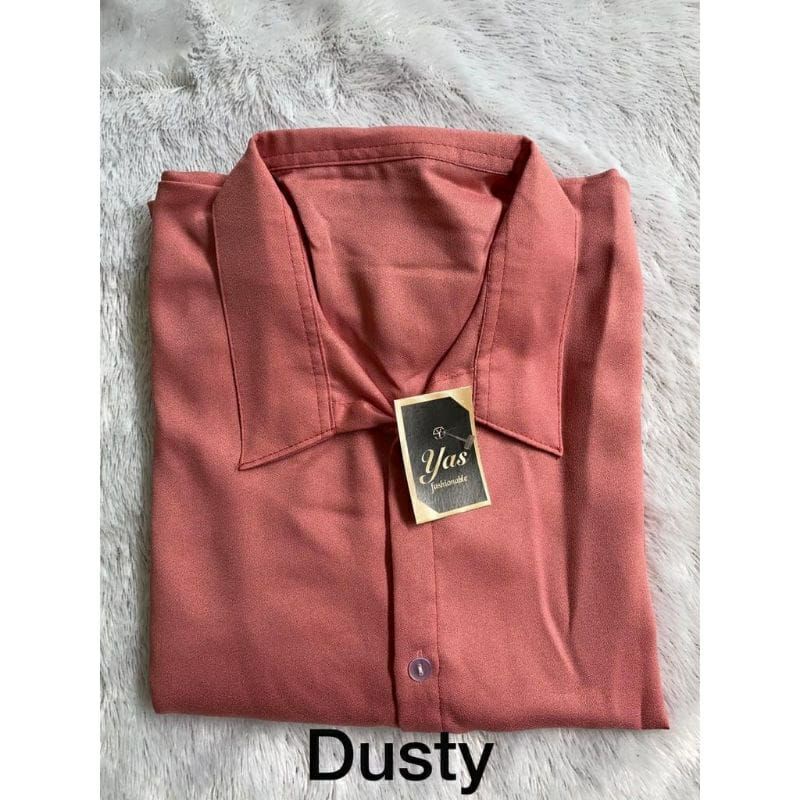 GROSIR GAMIS NIDIA FULL KANCING BUSUI BUMIL DRESS MOSCREPE PREMIUM ORI BAJU GAMIS TERBARU 2022 sabasollshop-Dusty