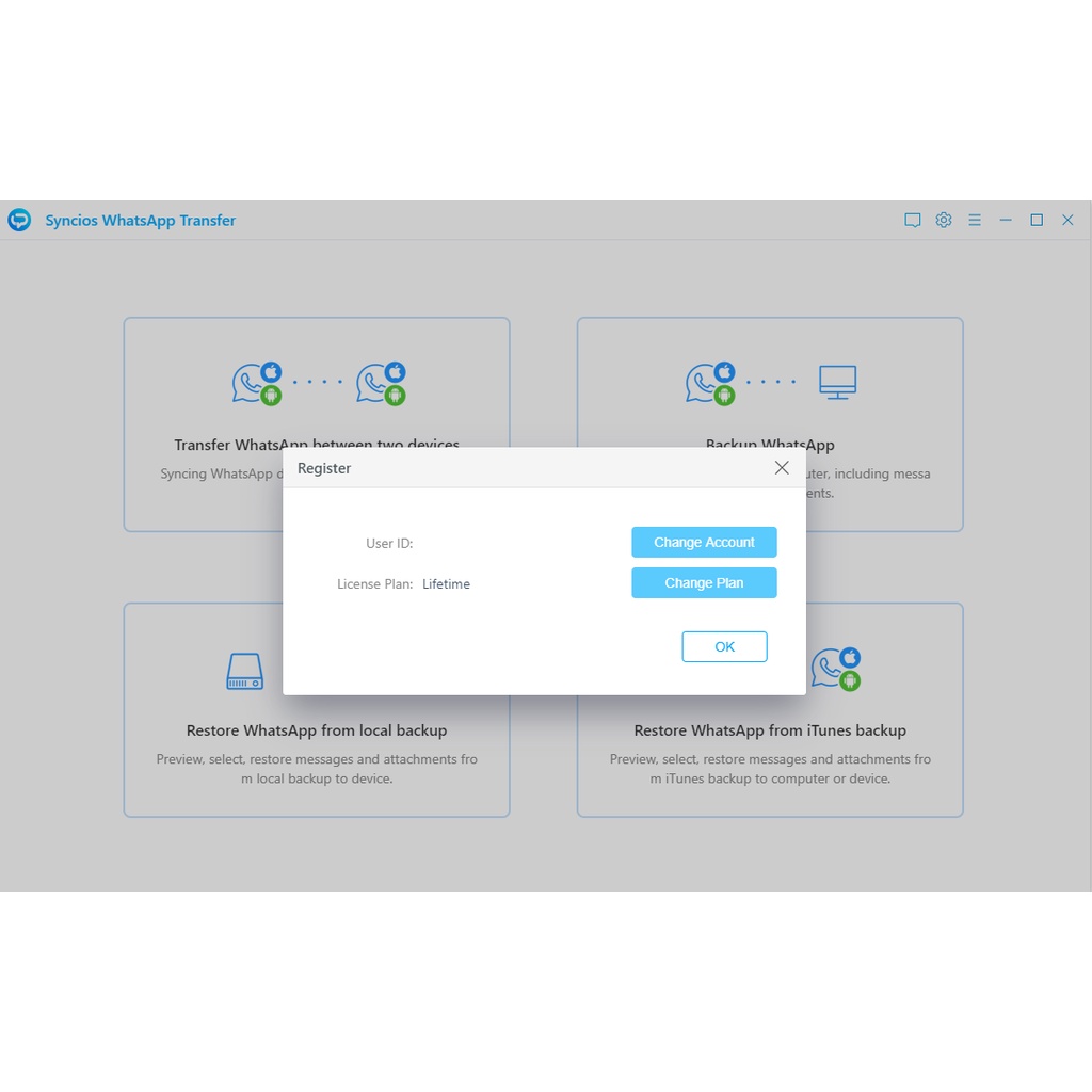 SYNCIOS - Aplikasi Untuk Transfer Dan Backup Data WA Dari Android Iphone DrZerp DrFone Dr Fone Untuk WIN