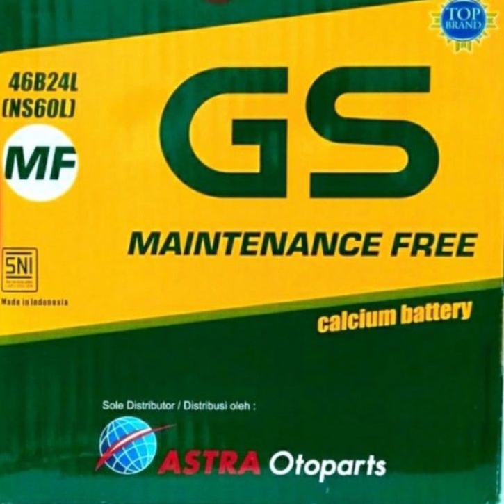Aki GS MF NS 60 L/ Aki Mobil/ Grand Livina/ Evalia
