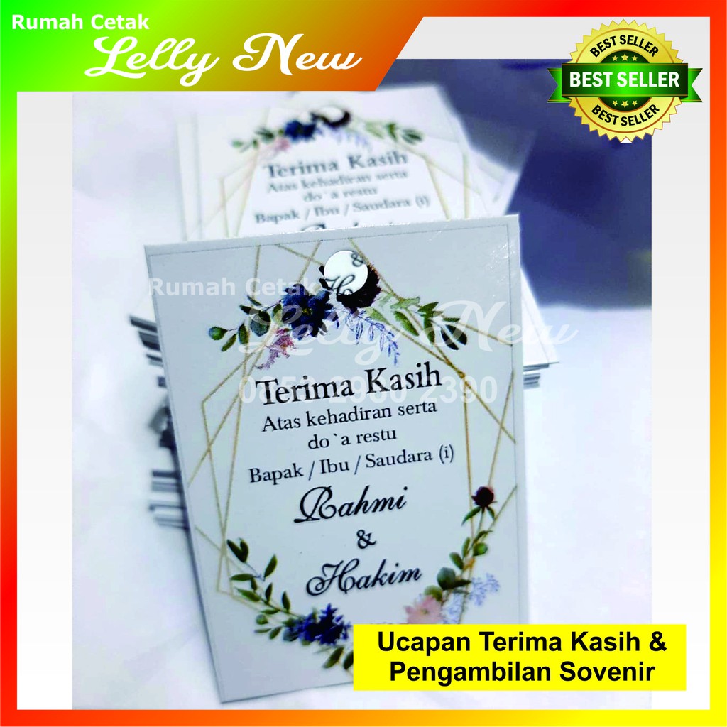 

Ucapan terimakasih & Pengambilan Sovenir