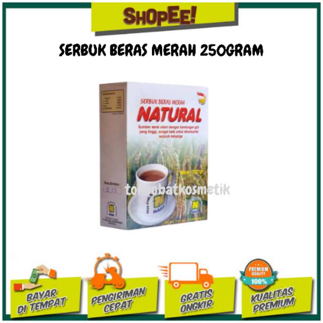 

Serbuk Beras Merah (SBMN) Original Nasa 250 Gram