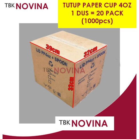 [DUS]  Paper Cup 4oz Tebal Gelas Per Pack Kertas Ice Cream Eskrim Es Krim 4 Oz Murah