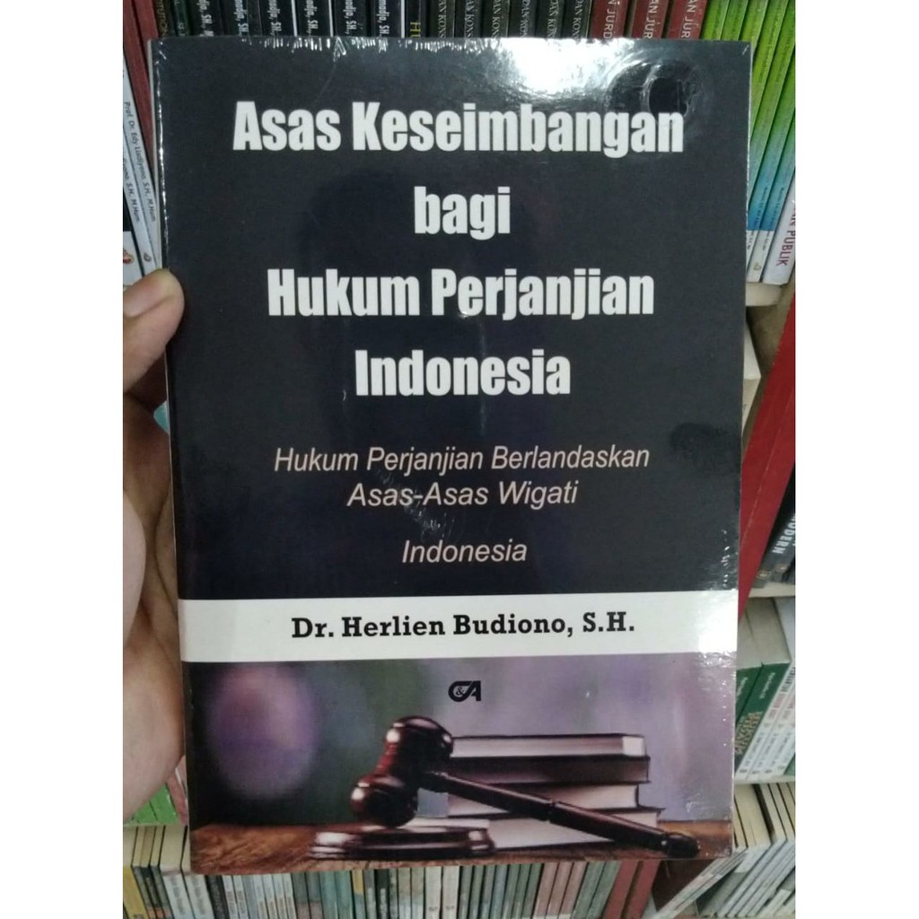Buku Original Asas Keseimbangan Bagi Hukum Perjanjian