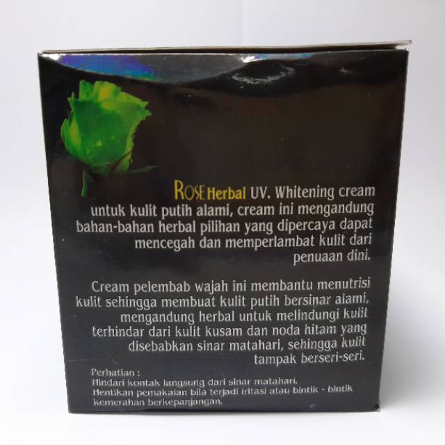 CREAM ROSE HERBAL UV WHITENING ecer