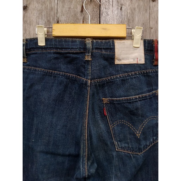 levis 703 redloop vintage tie selvedge one pocket second original preloved