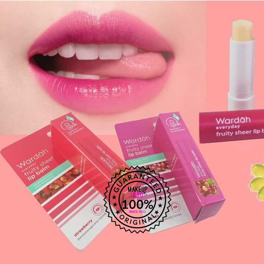 Wardah Fruity Sheer Lip Balm