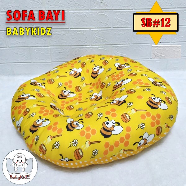 Sofa Bayi Jumbo Sofa Bayi Multifungsi Kasur Bayi atau Kursi Bayi Belajar Duduk Motif Karakter Lucu