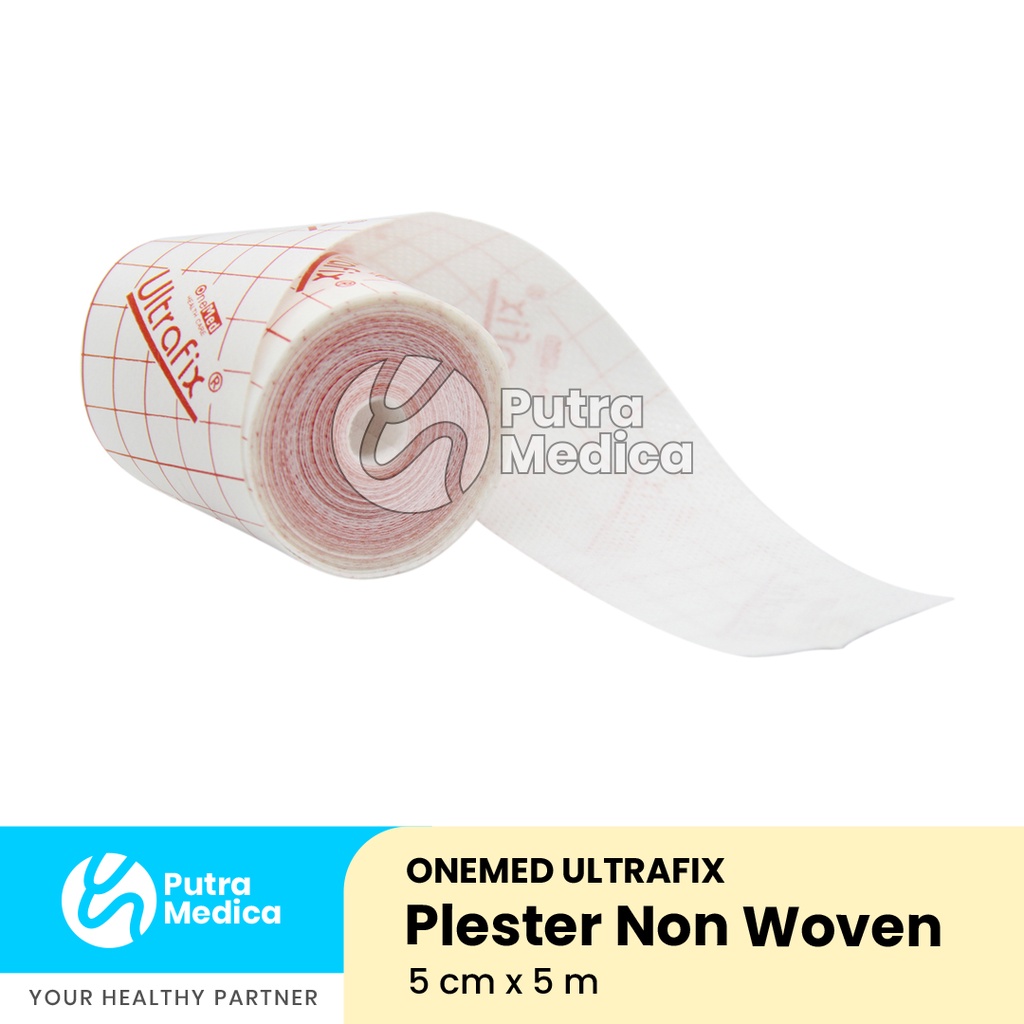 Onemed Ultrafix Plester Non Woven 5cm x 5m / Perekat Luka
