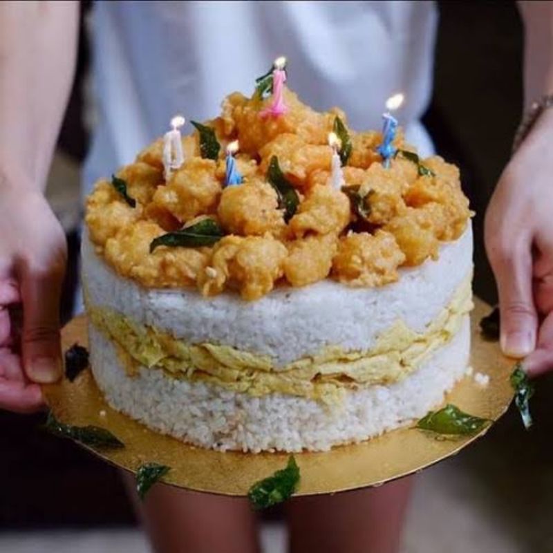 

Gift!!! KUE ULANG TAHUN NASI /BANDUNG/MURAH/UNIK