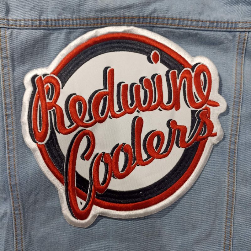 Backpatch bordir REDWINE COOLERS premium