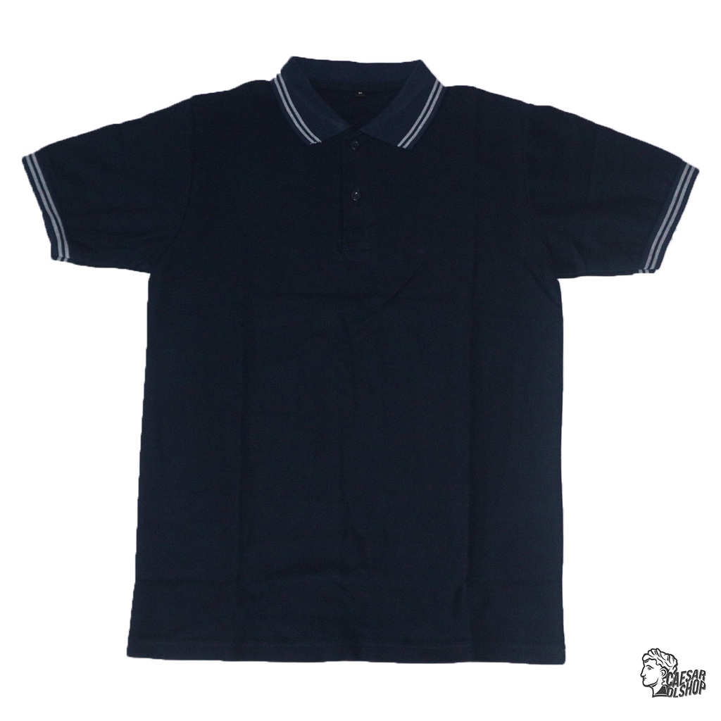 CaesarOlshop - Polo Shirt Kerah Salur | Kaos PolosPria