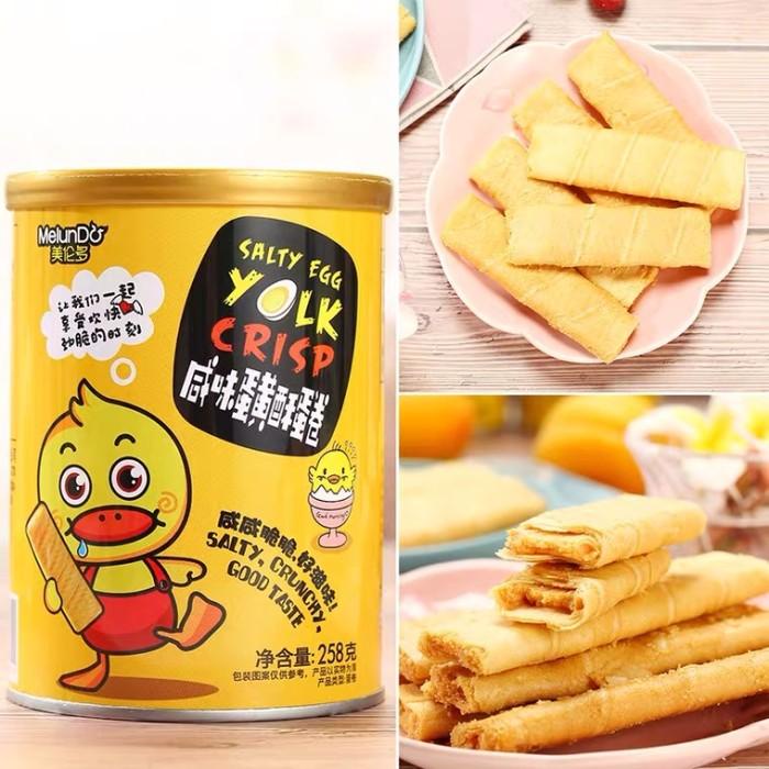 

Meilunduo Salted Egg Yolk Crisp Egg Roll Telur asin Best Seller