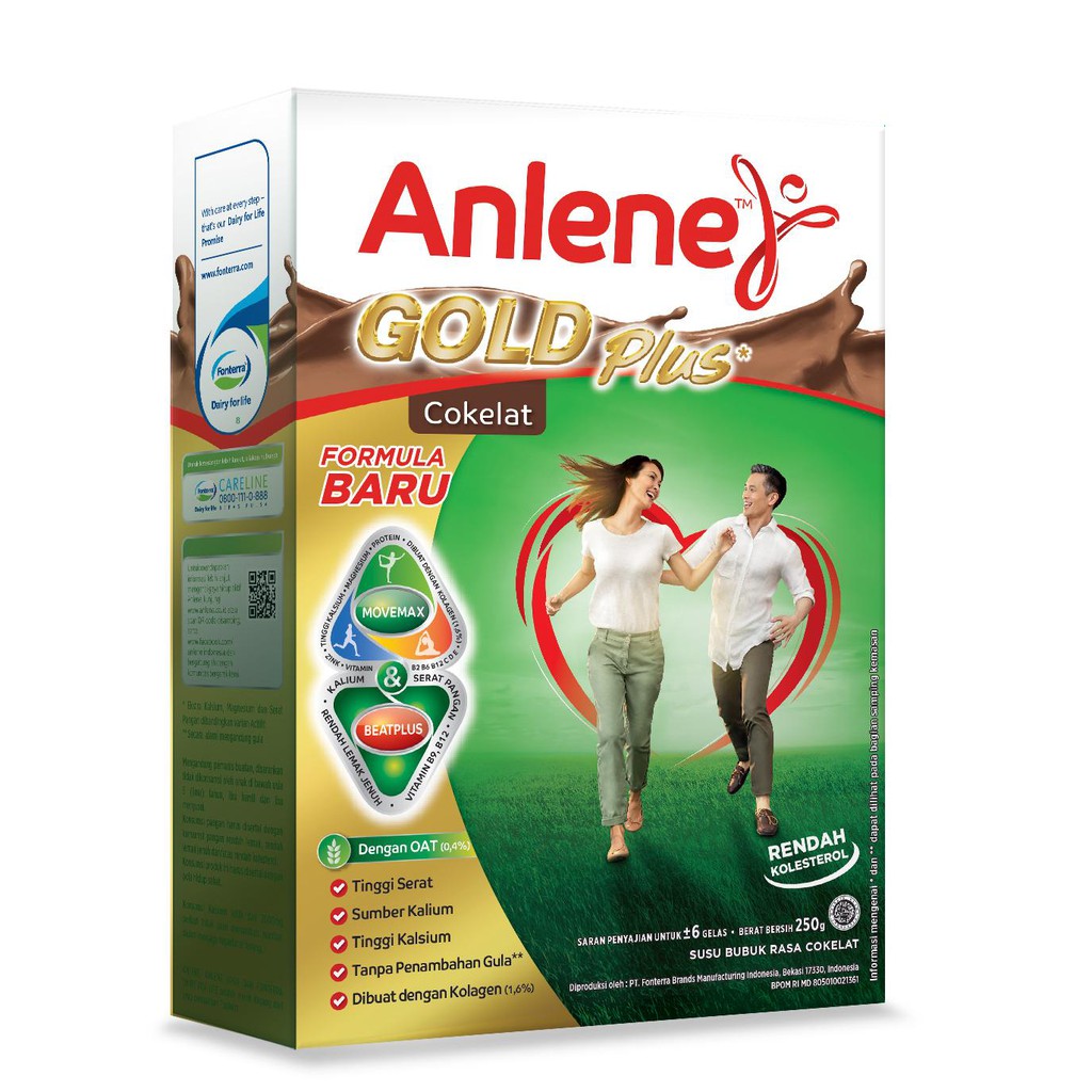 

Anlene Gold Plus Cokelat 650gr